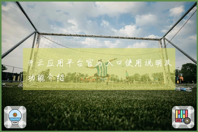 开云应用平台官方入口使用说明及功能介绍